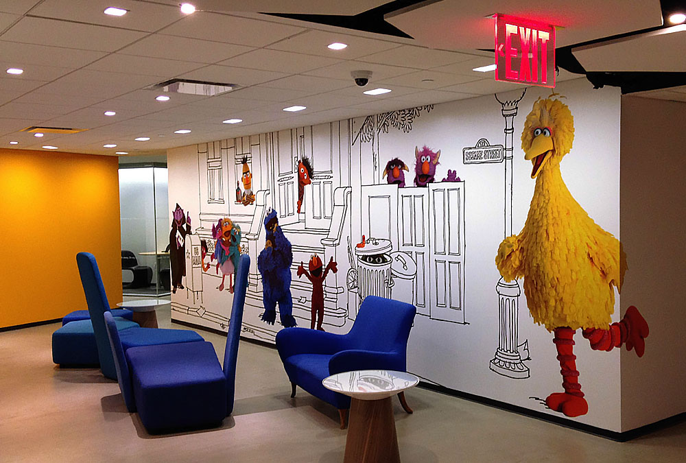 Sesame Workshop — Environmental design · Art direction